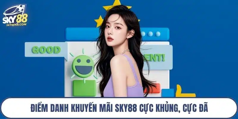 Điểm danh khuyến mãi Sky88 cực khủng, cực đã