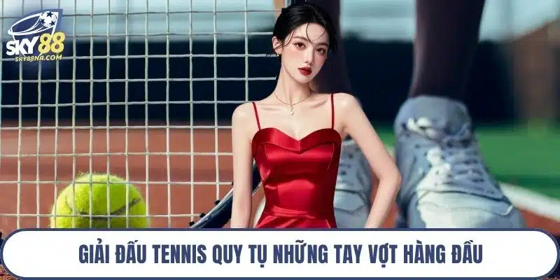 Giải đấu tennis quy tụ những tay vợt hàng đầu