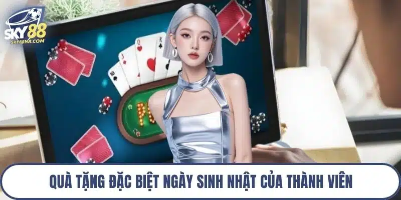 Quà tặng đặc biệt ngày sinh nhật của thành viên