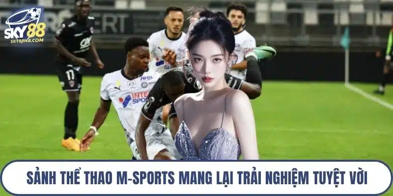 Sảnh thể thao M-Sports mang lại trải nghiệm tuyệt vời