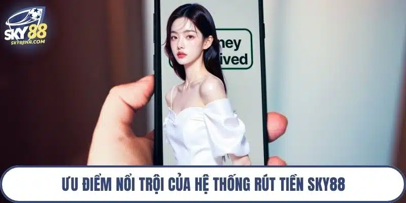 Ưu điểm nổi trội của hệ thống rút tiền Sky88